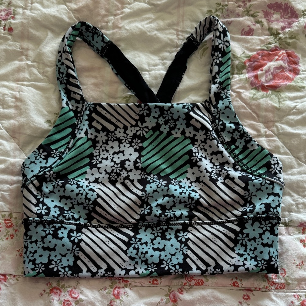 Free People Movement Floral Sport Bra XS